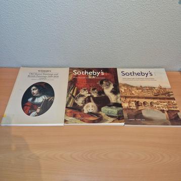 3 Sotheby's veilinggidsen, uit 2002 en uit 1988 beschikbaar voor biedingen