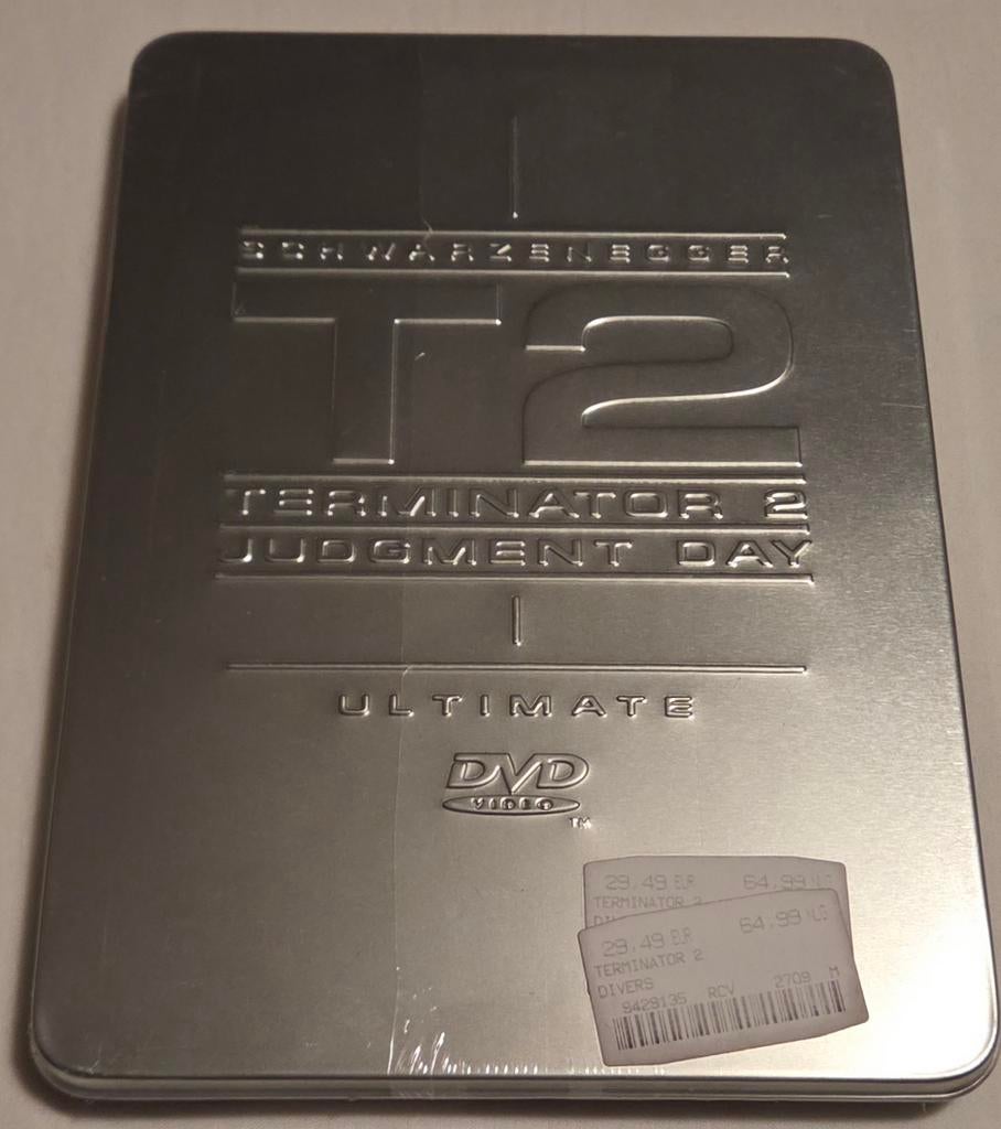 Terminator 2 Judgement Day Steelcase Sealed Dvd's SciFi, Alle leeftijden, Ophalen of Verzenden, Nieuw in verpakking