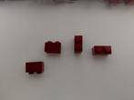 Lego steen 1x2, nieuw, bordeaurood, 300 stuks, Ophalen of Verzenden, Nieuw
