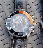 Invicta Pro Diver Duikhorloge 15145, Overige merken, Leer, Polshorloge, Ophalen of Verzenden