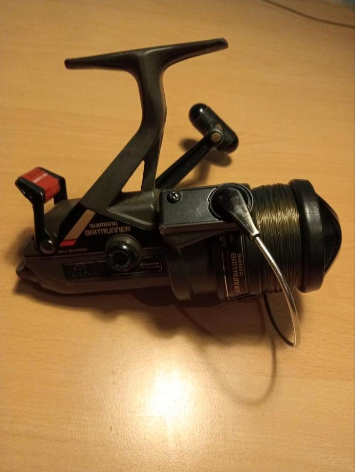 Shimano Baitrunner 3500 Oldskool Molen, Watersport en Boten, Hengelsport | Karpervissen, Gebruikt, Molen, Ophalen of Verzenden