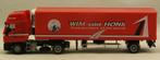 AWM Iveco Wim van Honk koel oplegger no 70994    1/87, Ophalen of Verzenden, Nieuw, Bus of Vrachtwagen, AWM