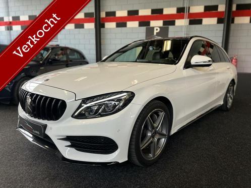 Mercedes C-klasse Estate 250 Prestige AMG bomvol pano luchtv, Auto's, Mercedes-Benz, Bedrijf, Te koop, C-Klasse, 360° camera, ABS