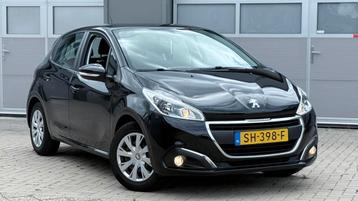 Peugeot 208 1.2 VTI/82PK 5-D 2018 Zwart beschikbaar voor biedingen
