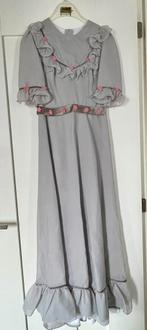 Vintage trouwjurk (1976) grijs met hoed, Kleding | Dames, Trouwkleding en Trouwaccessoires, Ophalen of Verzenden, Grijs, Trouwjurk