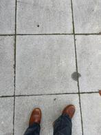 Gratis mooie  60x60 grijze tegel 40 m2, Tuin en Terras, Tegels en Klinkers, Ophalen, Gebruikt, Beton, Terrastegels