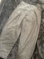 Zara Zwarte broek met broderie - Maat M, Maat 38/40 (M), Zwart, Ophalen of Verzenden, Zo goed als nieuw