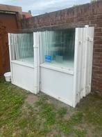 Nette terrasschermen, Tuin en Terras, 1 tot 2 meter, 6 meter of meer, Aluminium, Ophalen of Verzenden
