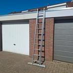 dubbele schuifladder, Doe-het-zelf en Verbouw, Ladders en Trappen, Ophalen, Gebruikt, 4 meter of meer