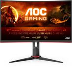 AOC CQ27G2U/BK Gaming Monitor, Computers en Software, Monitoren, Gebruikt, 101 t/m 150 Hz, Curved, VA