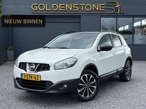 Nissan Qashqai 1.6 360 Pano,Camera,Trekhaak,Navi,Halfleder,2, Auto's, Nissan, Bedrijf, Te koop, Qashqai, 360° camera, ABS, Achteruitrijcamera