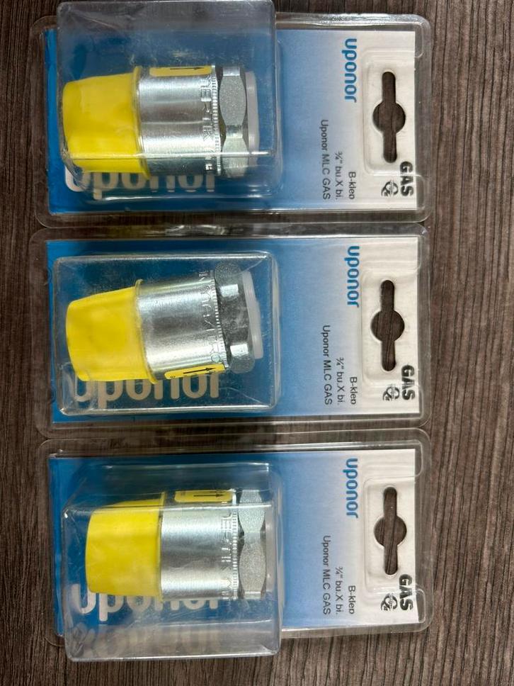 Uponor MLC GAS B-klep, Doe-het-zelf en Verbouw, Buizen en Afvoer, Zo goed als nieuw, Overige typen, Overige materialen, 6 meter of meer