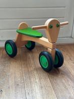 Houten loopfiets Van Dijk groen, Ophalen of Verzenden, Gebruikt