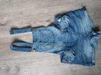 Salopette tuinbroek korte broek jeans, Meisje, Ophalen of Verzenden, Broek