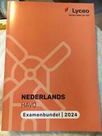 Lyceo examenbundel Nederlands HAVO 2024, Ophalen, Zo goed als nieuw