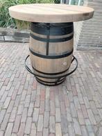 Wijnbar wijnvat regenton mancave statafel mancace, Ophalen, Zo goed als nieuw