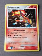 Diamond & pearl 5/130 infernape holo bleed, Hobby en Vrije tijd, Verzamelkaartspellen | Pokémon, Ophalen of Verzenden, Gebruikt
