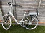 Witte Mamafiets met AXA slot, Overige merken, Ophalen of Verzenden, 50 tot 53 cm, Gebruikt