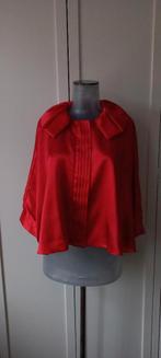 By Malene Birger (kerst - feest)blouse rood maat 36 zgan, Ophalen of Verzenden, Zo goed als nieuw, By Malene Birger, Maat 36 (S)