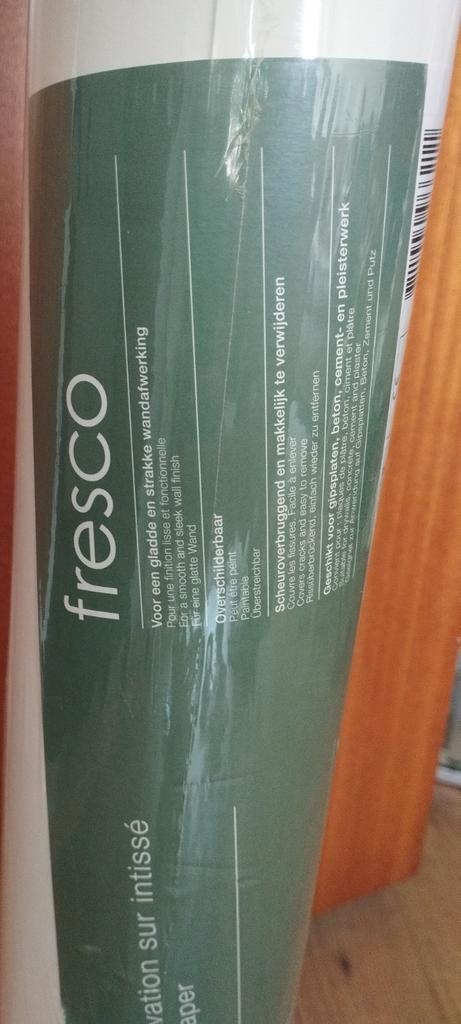Fresco Renovlies Behang - 1m x 25m, Huis en Inrichting, Stoffering | Behang, Wit, 25 tot 50 m², Ophalen of Verzenden