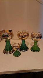 Set van 4 kristallen roemer glazen, Antiek en Kunst, Verzenden