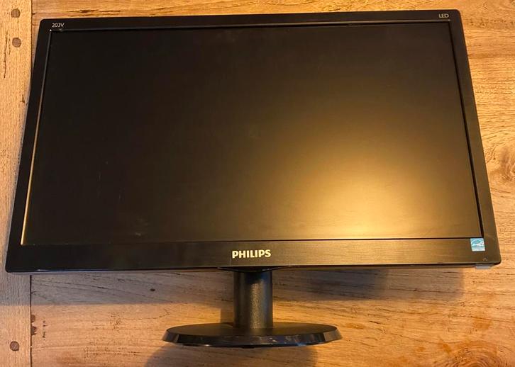 Philips 203V5L monitor, Computers en Software, Monitoren, Zo goed als nieuw, 60 Hz of minder, VGA, Overige typen, Overige resoluties