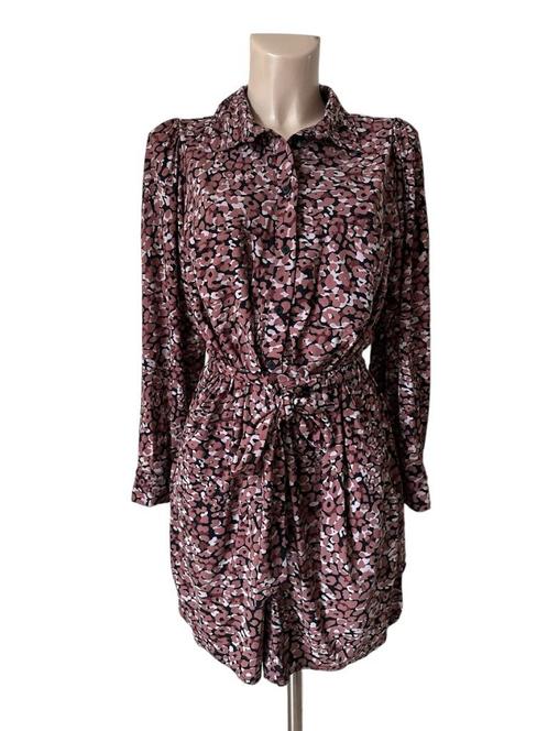 Studio Anneloes jurk XL, Kleding | Dames, Jurken, Zo goed als nieuw, Maat 46/48 (XL) of groter, Bruin, Onder de knie, Ophalen of Verzenden