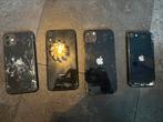 4 defecte iphones 14 plus xr 11 8, Ophalen of Verzenden, IPhone 14, Zo goed als nieuw, Zwart
