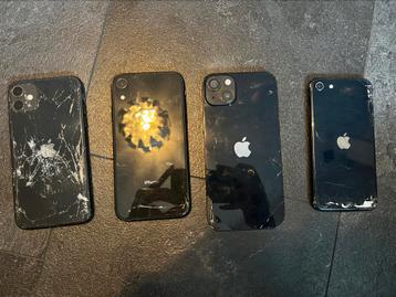 4 defecte iphones 14 plus xr 11 8