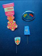 4 speldjes Vierdaagse Nijmegen, Verzamelen, Ophalen of Verzenden, Zo goed als nieuw, Sport, Speldje of Pin