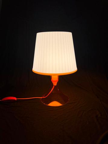 IKEA Lampan Tafellamp - Oranje/Wit - Designklassieker beschikbaar voor biedingen