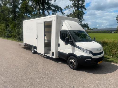 Iveco Daily 70C17 Bakwagen/Automaat/Laadklep/Camper,Verkoopw, Auto's, Bestelauto's, Particulier, Iveco, Diesel, Automaat, Wit
