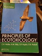 Principles of ecotoxicology 4e editie, Ophalen of Verzenden, Zo goed als nieuw