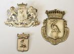 Lot Gemeentepolitie insignes 1920 - 1940, Verzenden, Marechaussee, Nederland, Embleem of Badge