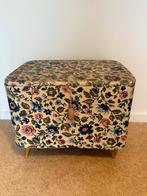 Vintage Naaidoos met Bloemenpatroon, Minder dan 50 cm, Gebruikt, Ophalen of Verzenden, Overige vormen
