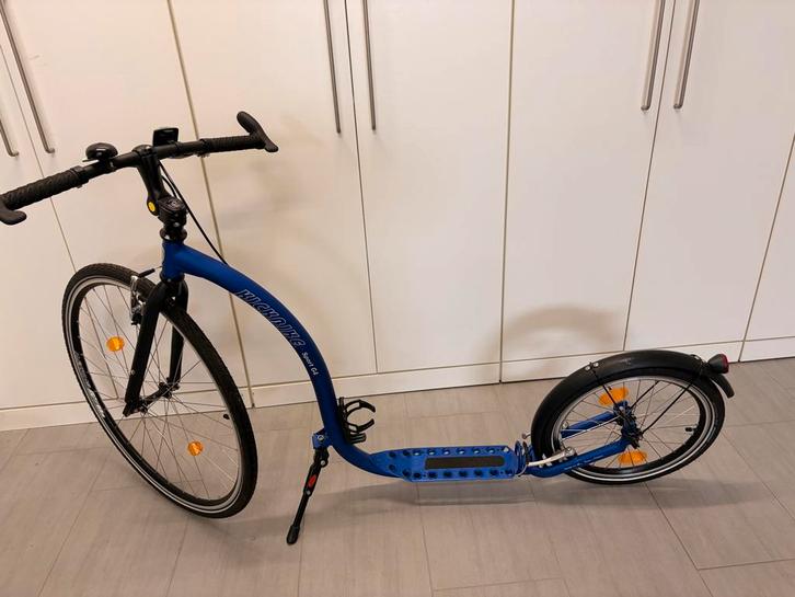Kickbike G4 Sport Blauw - Step voor Volwassenen, Fietsen en Brommers, Steps, Gebruikt, Kickbike, Ophalen