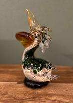 Pelikaan van glas., Antiek en Kunst, Kunst | Beelden en Houtsnijwerken, Ophalen of Verzenden
