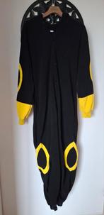 Onesie huispak zwart/ geel maat L, Kleding | Dames, Huispakken, Ophalen of Verzenden, Zo goed als nieuw, Maat 42/44 (L), Zwart