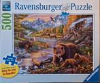 Ravensburger Puzzel - 500 stukjes - Natuur, Ophalen of Verzenden, 500 t/m 1500 stukjes, Zo goed als nieuw