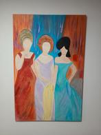 Elegant Dames Schilderij, Ophalen of Verzenden