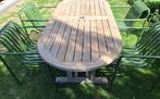 Vier Hay stoelen, Tuin en Terras, Ophalen, Zo goed als nieuw, Metaal, Stapelbaar
