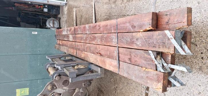 Balken/ gordingen 65x170xca4500, Doe-het-zelf en Verbouw, Hout en Planken, Gebruikt, Balk, Vuren, 300 cm of meer, 50 mm of meer