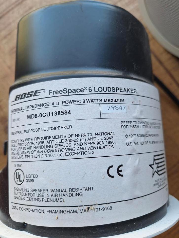 Bose boxen 15cm, Audio, Tv en Foto, Luidsprekers, Gebruikt, Front, Rear of Stereo speakers, Bose, Ophalen of Verzenden