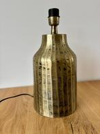 2 gouden tafellampen, Huis en Inrichting, Lampen | Tafellampen, Ophalen, Zo goed als nieuw, Industrieel, Minder dan 50 cm