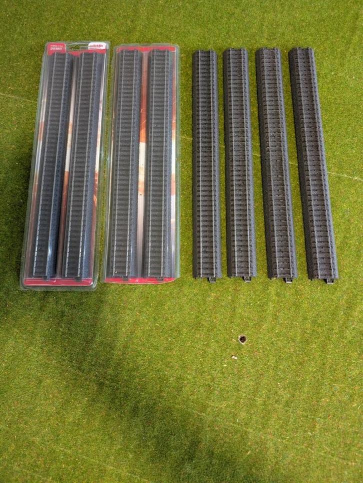 C- Rails Marklin, Hobby en Vrije tijd, Modeltreinen | H0, Zo goed als nieuw, Rails, Wisselstroom, Märklin, Ophalen of Verzenden
