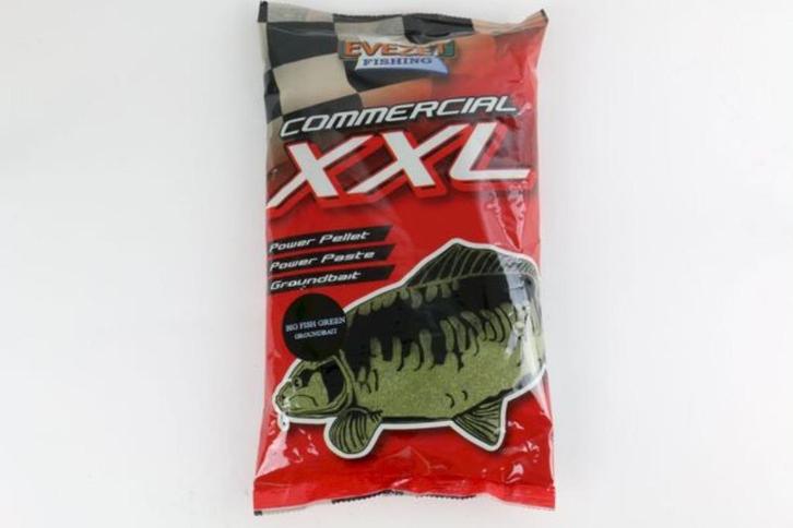 Evezet Commercial XXL Groundbait Big Fish Green, Watersport en Boten, Hengelsport | Witvissen, Nieuw, Overige typen, Ophalen of Verzenden