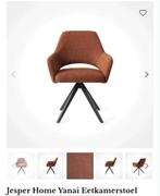 6 Jesper Home Yanai eetkamerstoelen bruin, Huis en Inrichting, Ophalen, Zo goed als nieuw, Bruin, Vijf, Zes of meer stoelen