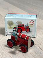 GAMA Blikken speelgoed Tractor + doos sleutel certificaat, Verzenden