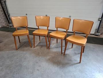 Stevens vintage jaren 60 stoel stoelen 4x. Wauw zie,
 beschikbaar voor biedingen