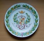 Wandbord geboorte Juliana 1909, Verzamelen, Ophalen of Verzenden, Zo goed als nieuw, Nederland, Servies